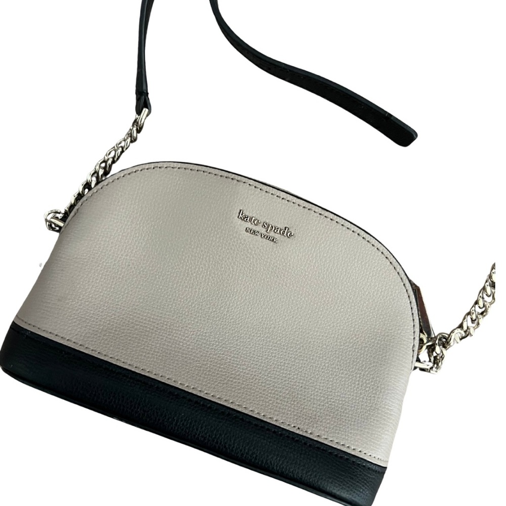 Kate Spade Two-Tone Black and Cream Crossbody Bag